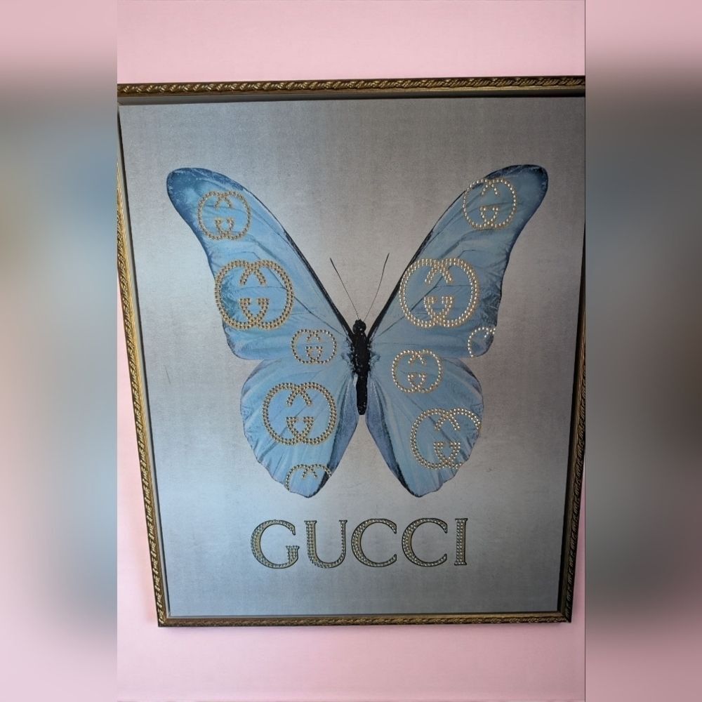 Fashion Butterfly Wall Art (New)